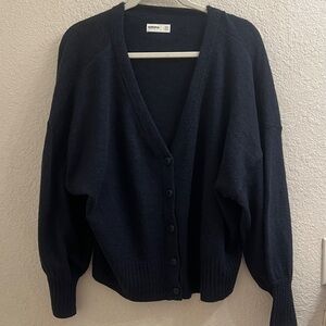 Sonoma Women's navy blue Cardigan Sweater